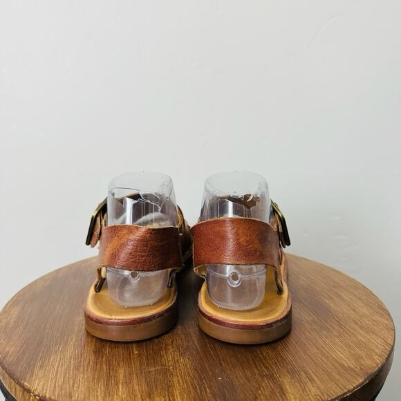 Kork-ease Nara Tan Leather Strappy Flat Sandals Women’s Size 7 - Picture 5 of 11